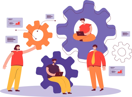 Technical resources illustration